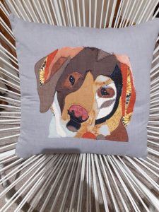 Lucy's Labrador Cushion