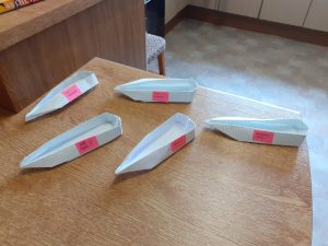 Isabella's Origami Little Boats