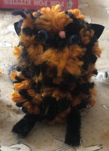 Sophia's Tabby Pom-pom Cat